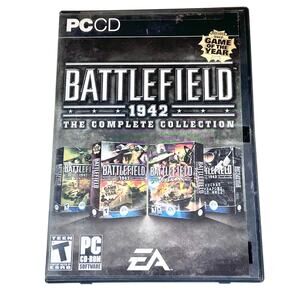Battlefield 1942: The Complete Collection PC CD-ROM 2005 Complete